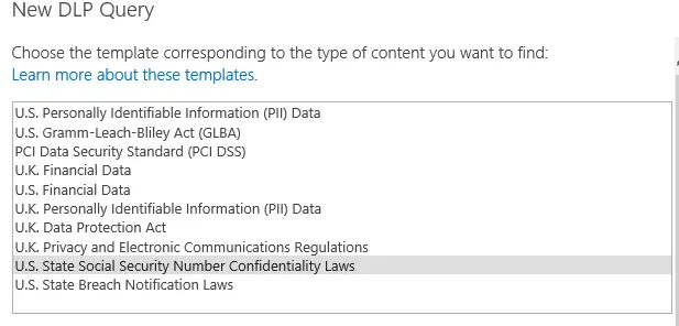 DLP Query