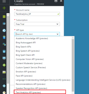 Azure Cognitive Services