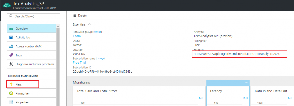 Azure APIs