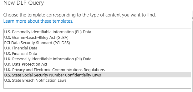 DLP Query