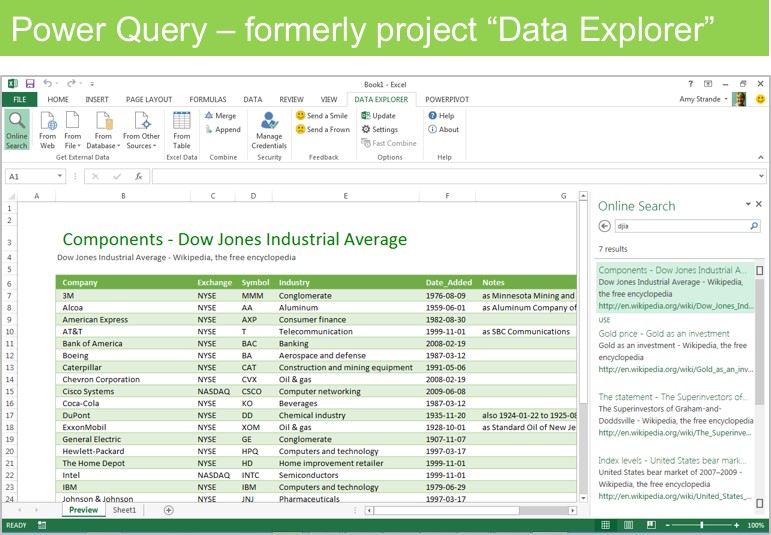 power query