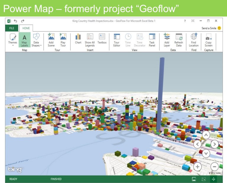 power map in power BI