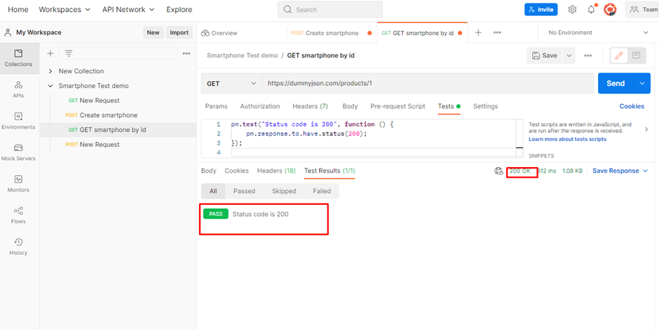 using postman for api testing