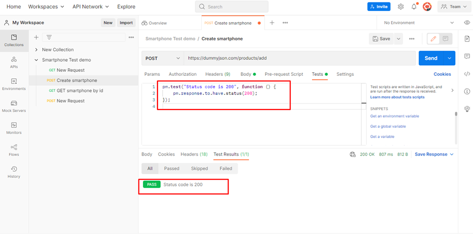 postman api tester