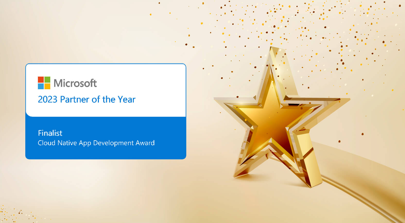 2023 Microsoft Partner of the Year Cloud Native App Development