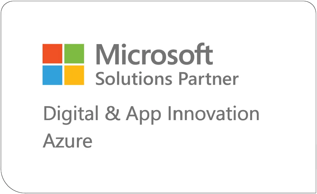 Microsoft Solutions Partner Designation Digital and App Innovation